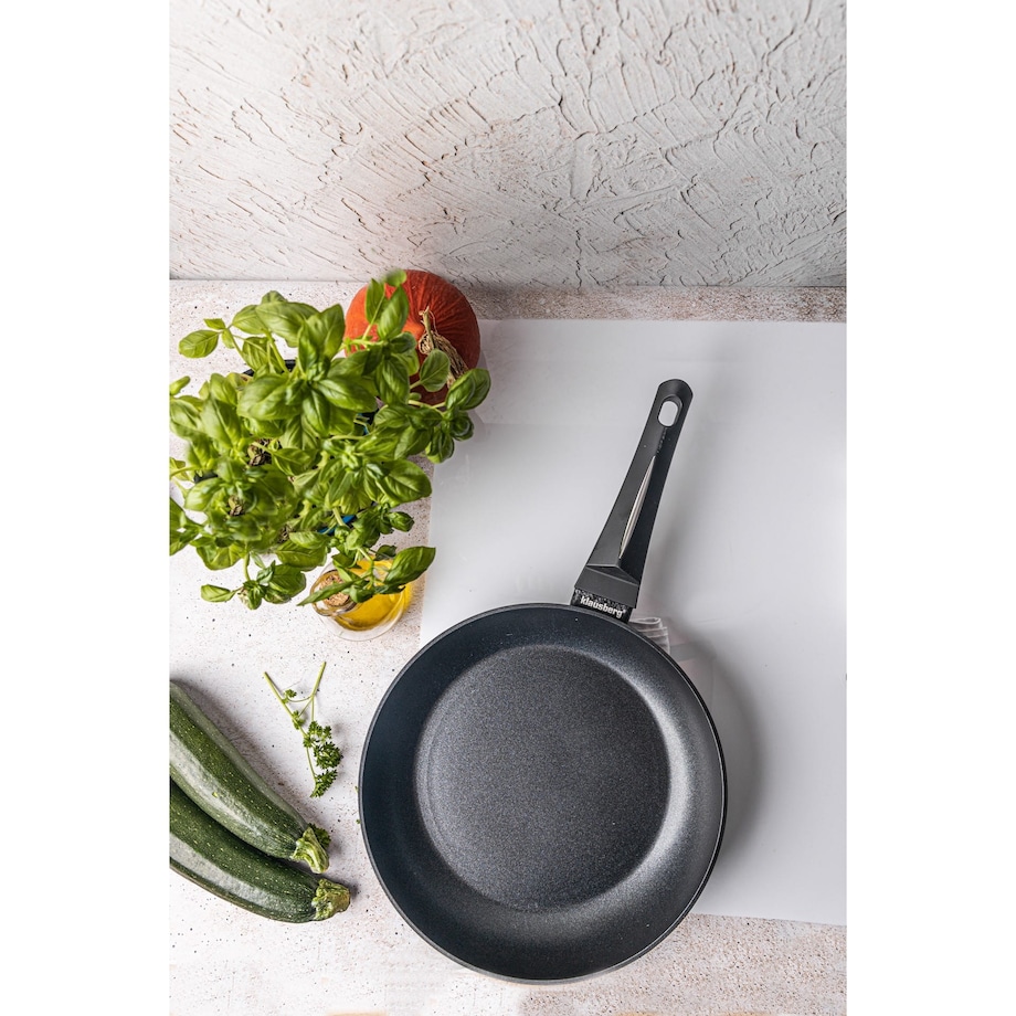 Patelnia z powłoką marmurową non-stick 28cm indukcja KLAUSBERG