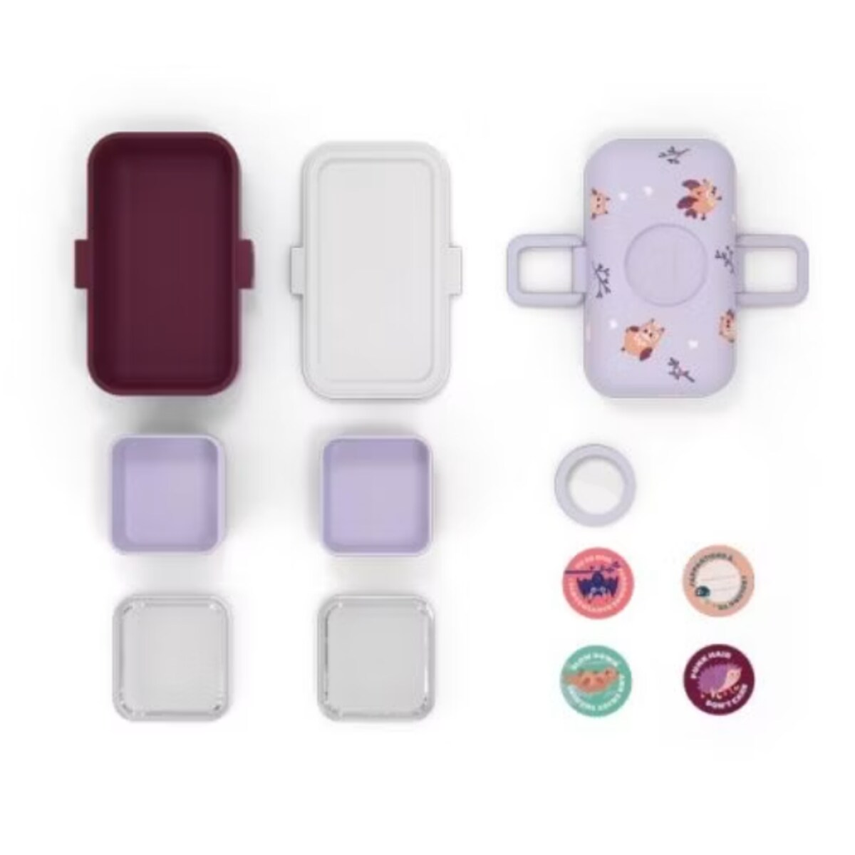 Lunchbox dziecięcy Owl Tresor, 800 ml, Monbento