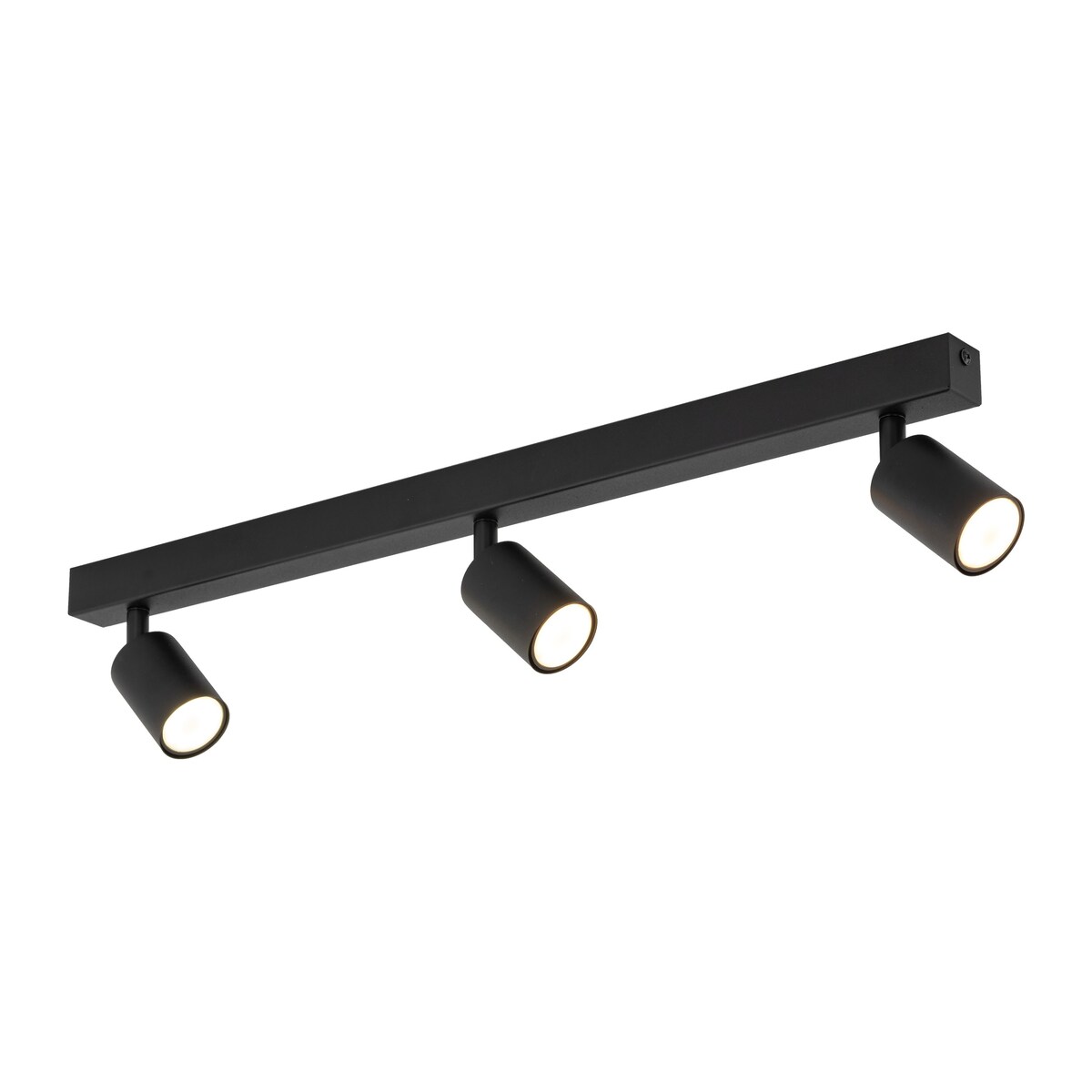 Lampa sufitowa spot TK Lighting NEX BLACK 10791 czarna 3xGU10 regulowana metalowa do salonu kuchni biura