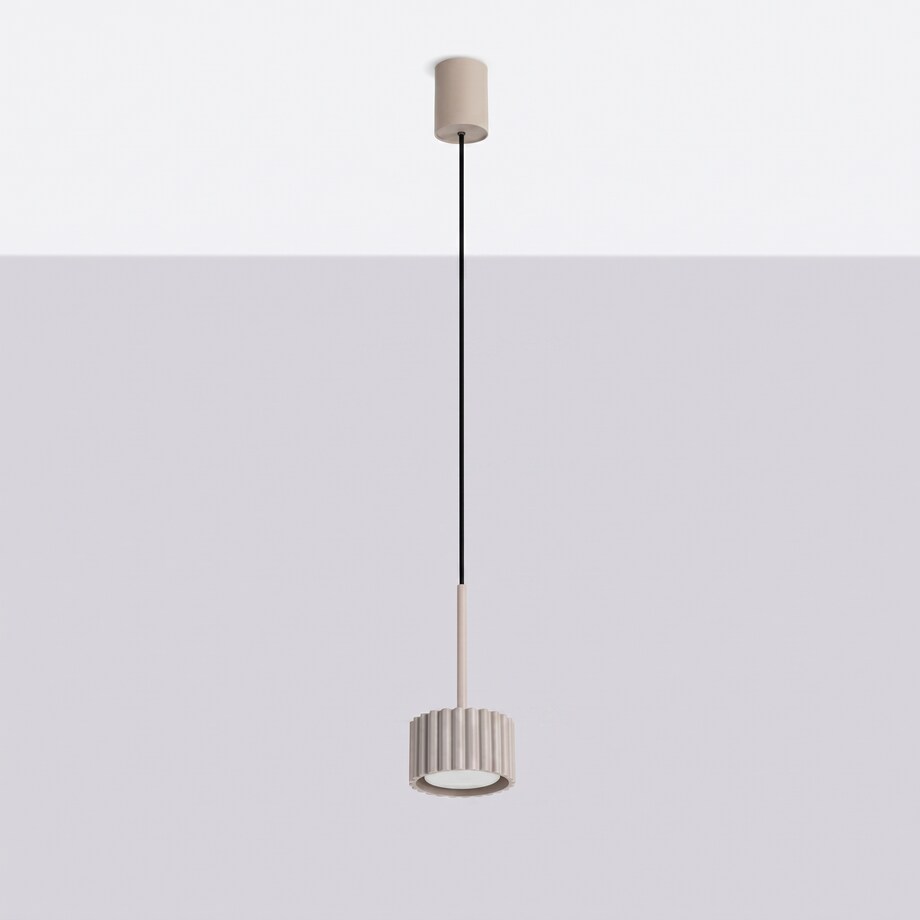 Lampa wisząca AURA 1 taupe Gx53