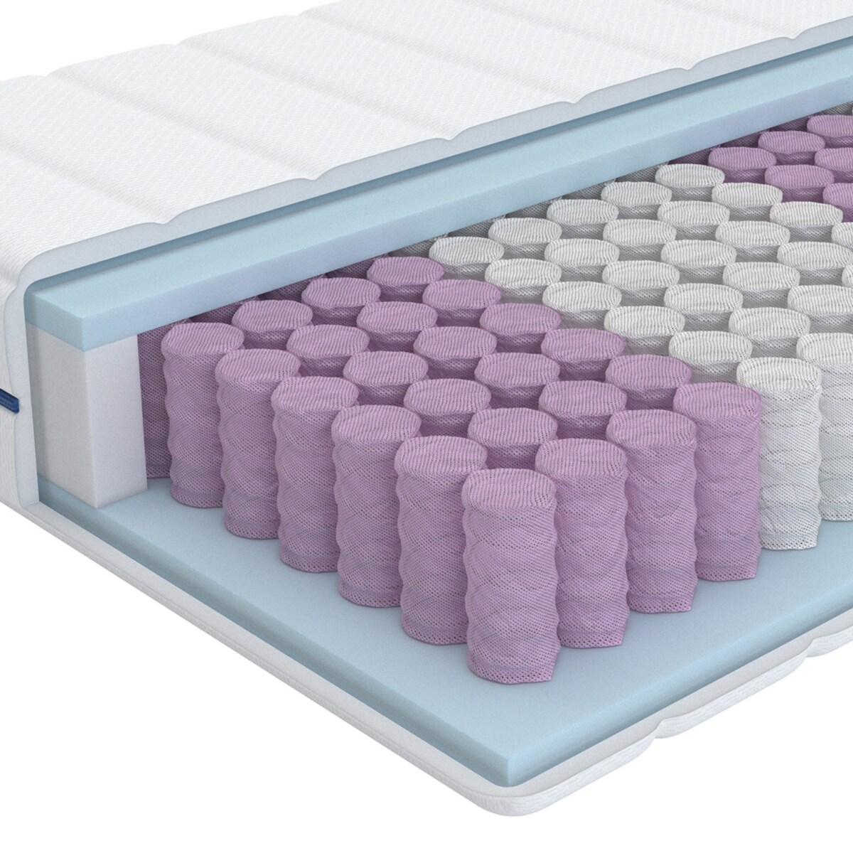 Materac 80x200 kieszeniowy ATUT PAN MATERAC dwustronny sprężynowy