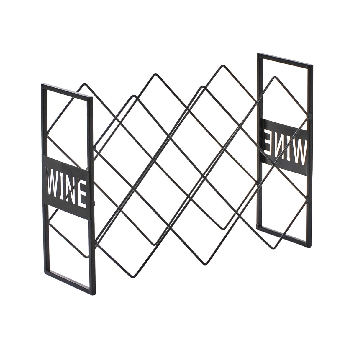 Stojak na wino BALLYBAY Czarny