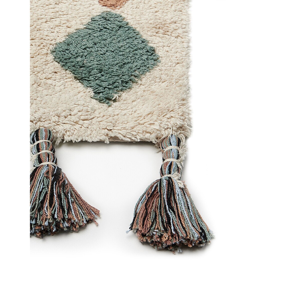 Dywan ESKISEHIR Beżowy 80 x 150 cm Bawełna