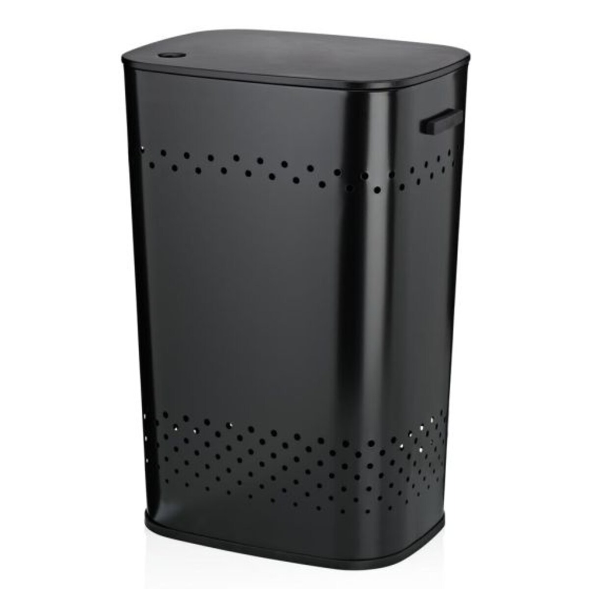 Kosz na pranie (czarny) Malaga Kela