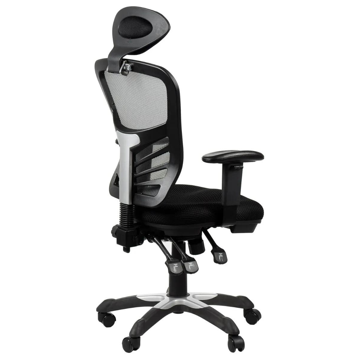 Fotel biurowy HG-0001H szary