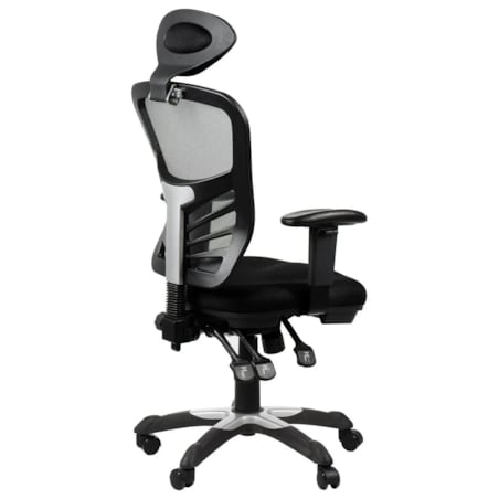 Fotel biurowy HG-0001H szary