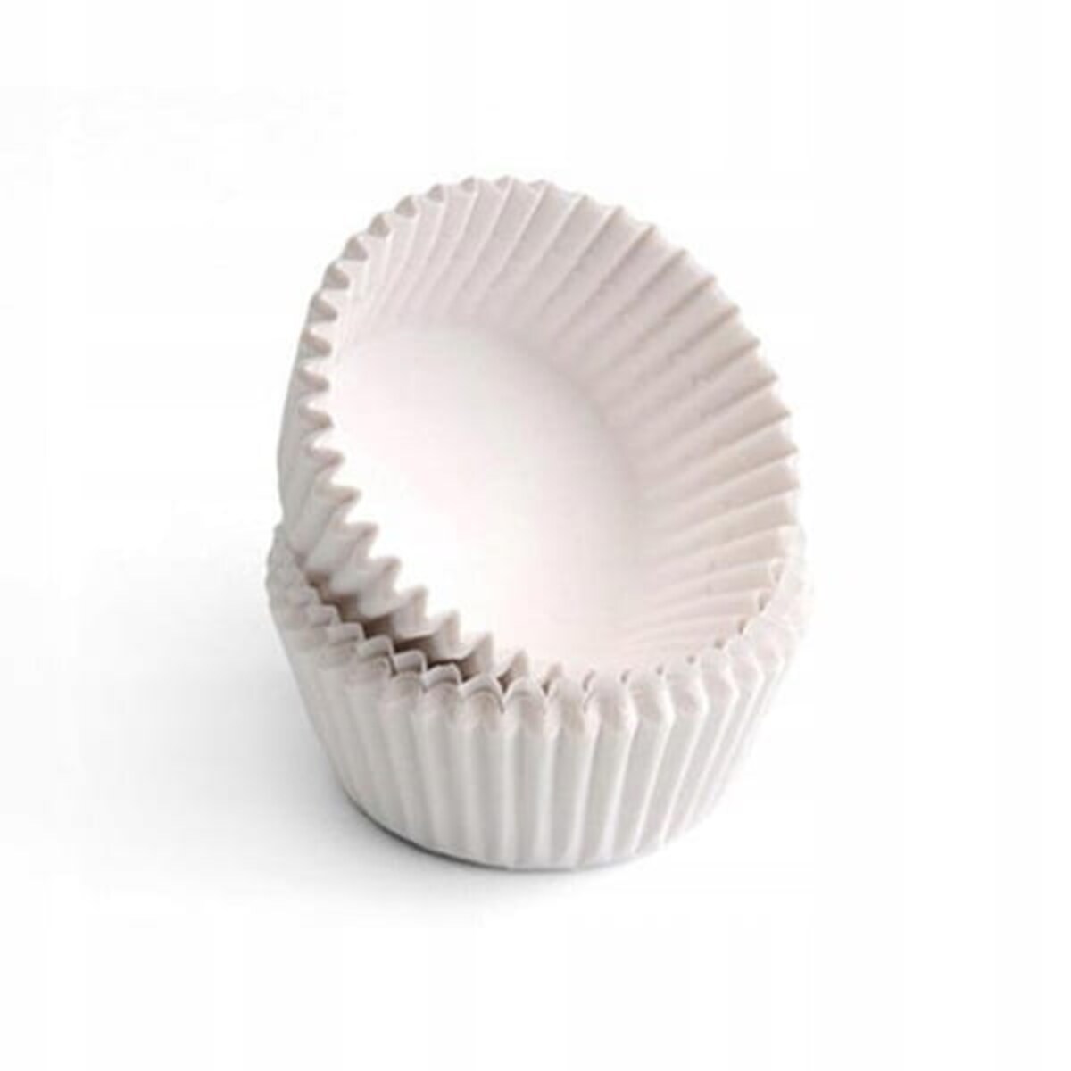 Formy mini Papilotki Foremki na muffinki Babeczki 200 szt Tescoma Białe