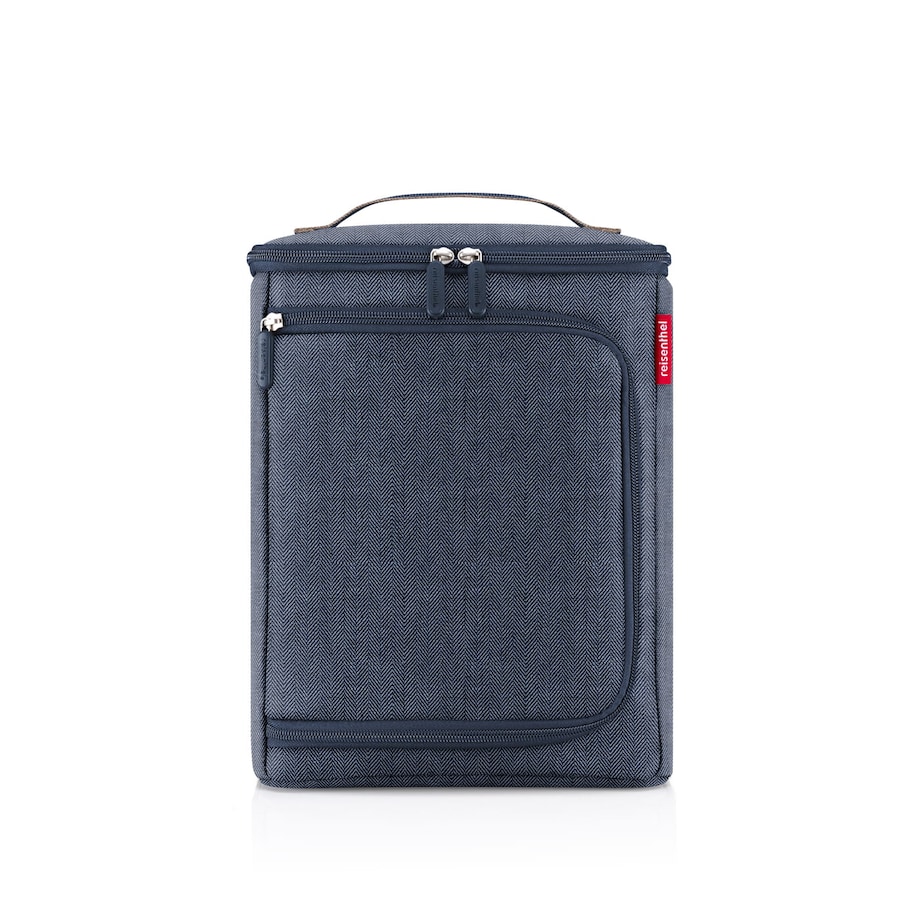 Torba COOLERBOX, herringbone dark blue