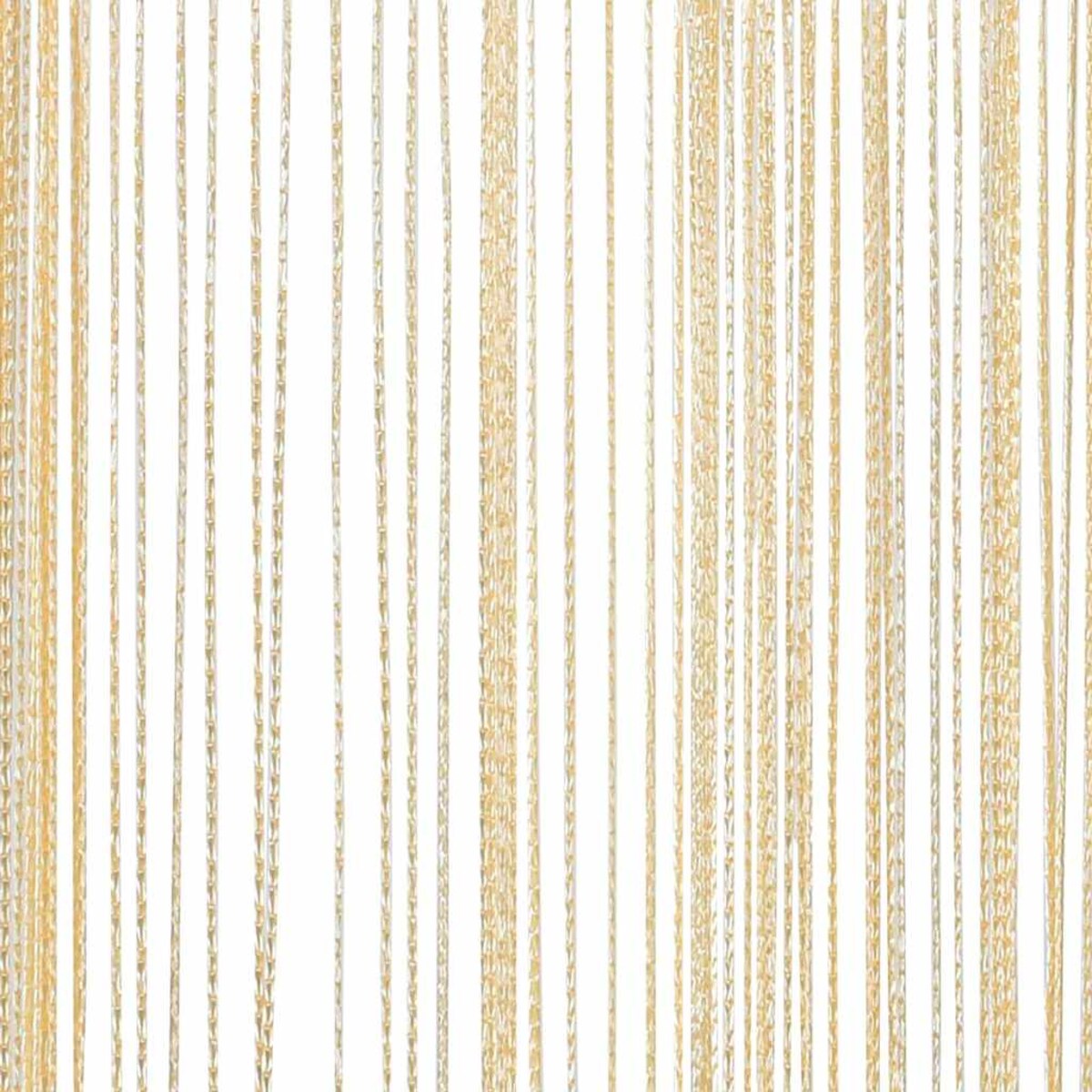 vidaXL Zasłony sznurkowe, 2 sztuki, 140 x 250 cm, kremowe