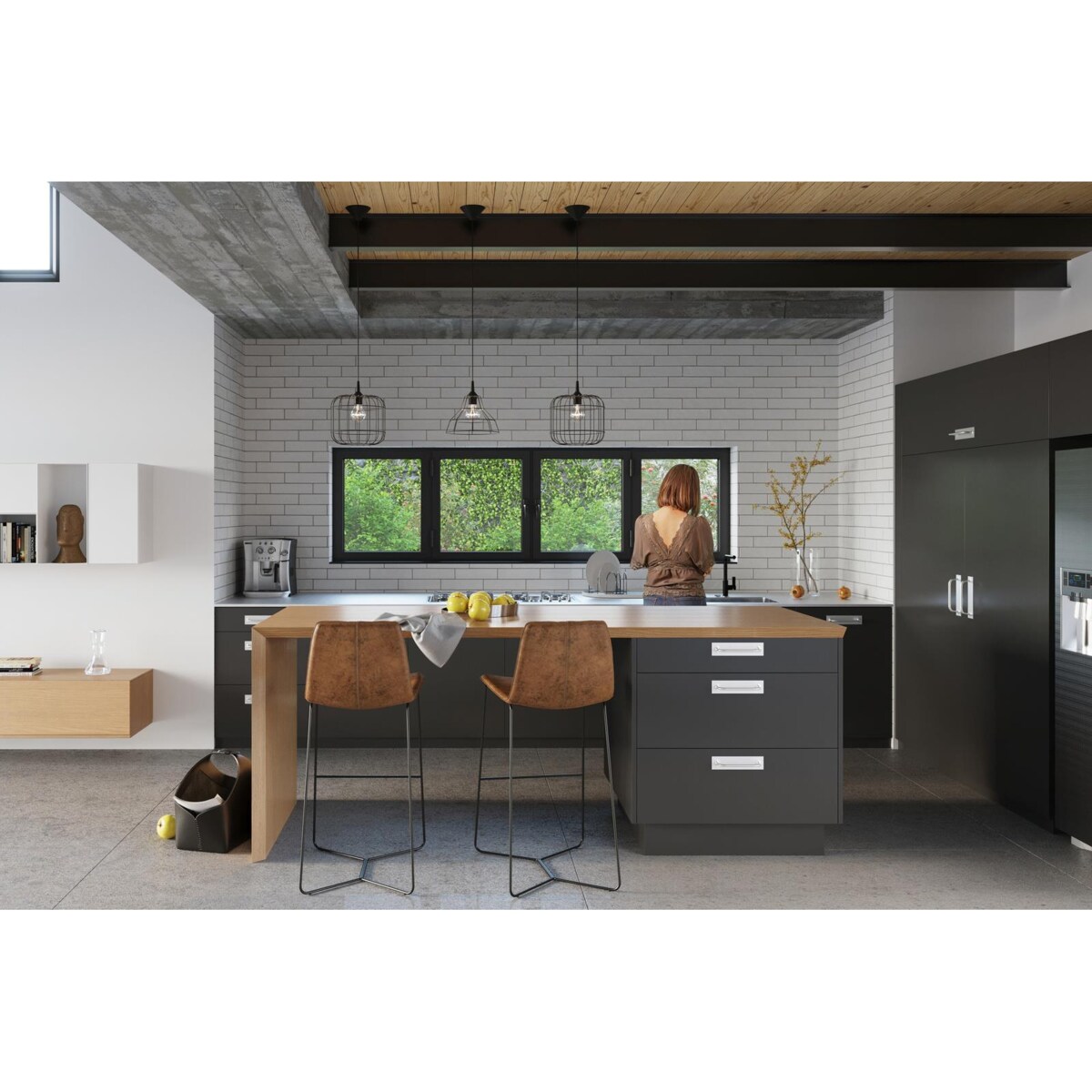 Lampa wisząca CELTA czarna