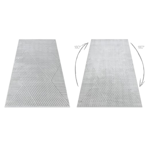 Dywan BALANCE 1503 szary - Geometryczny, 80x150 cm