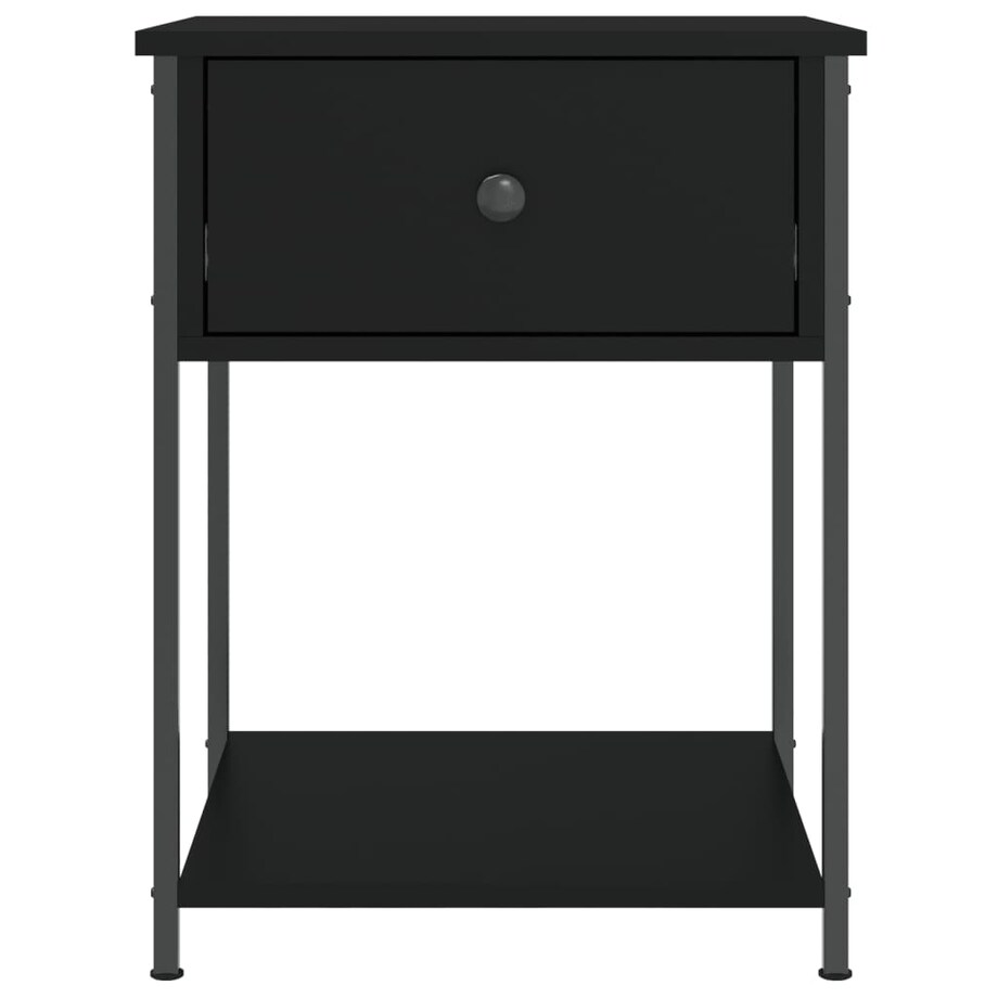 vidaXL Stoliki nocne, 2 szt., czarne, 44x45x58 cm