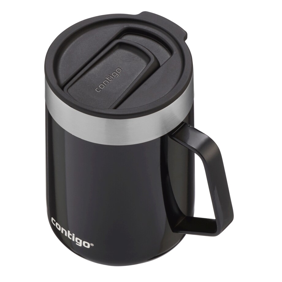 Kubek termiczny z uchem Contigo Streeterville 420 ml - Czarny
