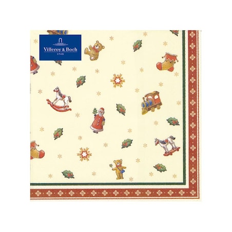 Zestaw 20 serwetek S Winter Specials Toys, 25 x 25 cm, Villeroy & Boch