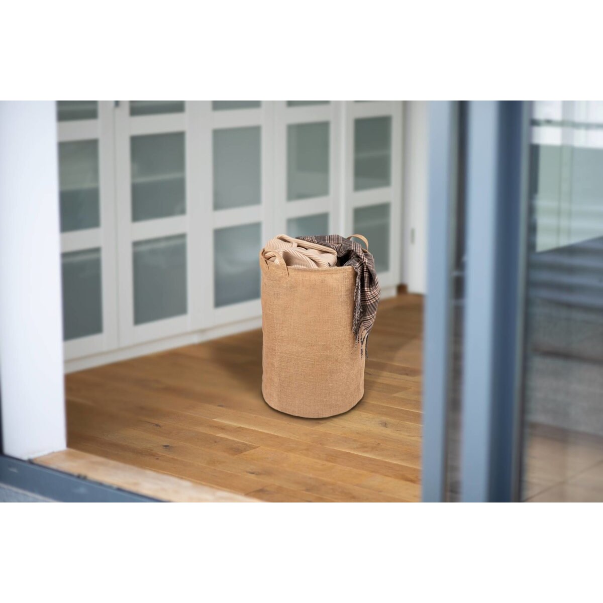 Kosz na pranie okrągły JUNA, 62 L, WENKO