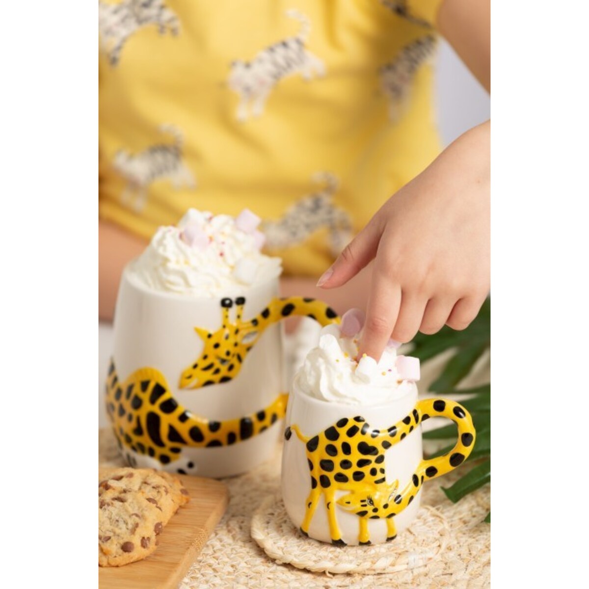 Zestaw 2 kubków S+M Żyrafy, Price & Kensington