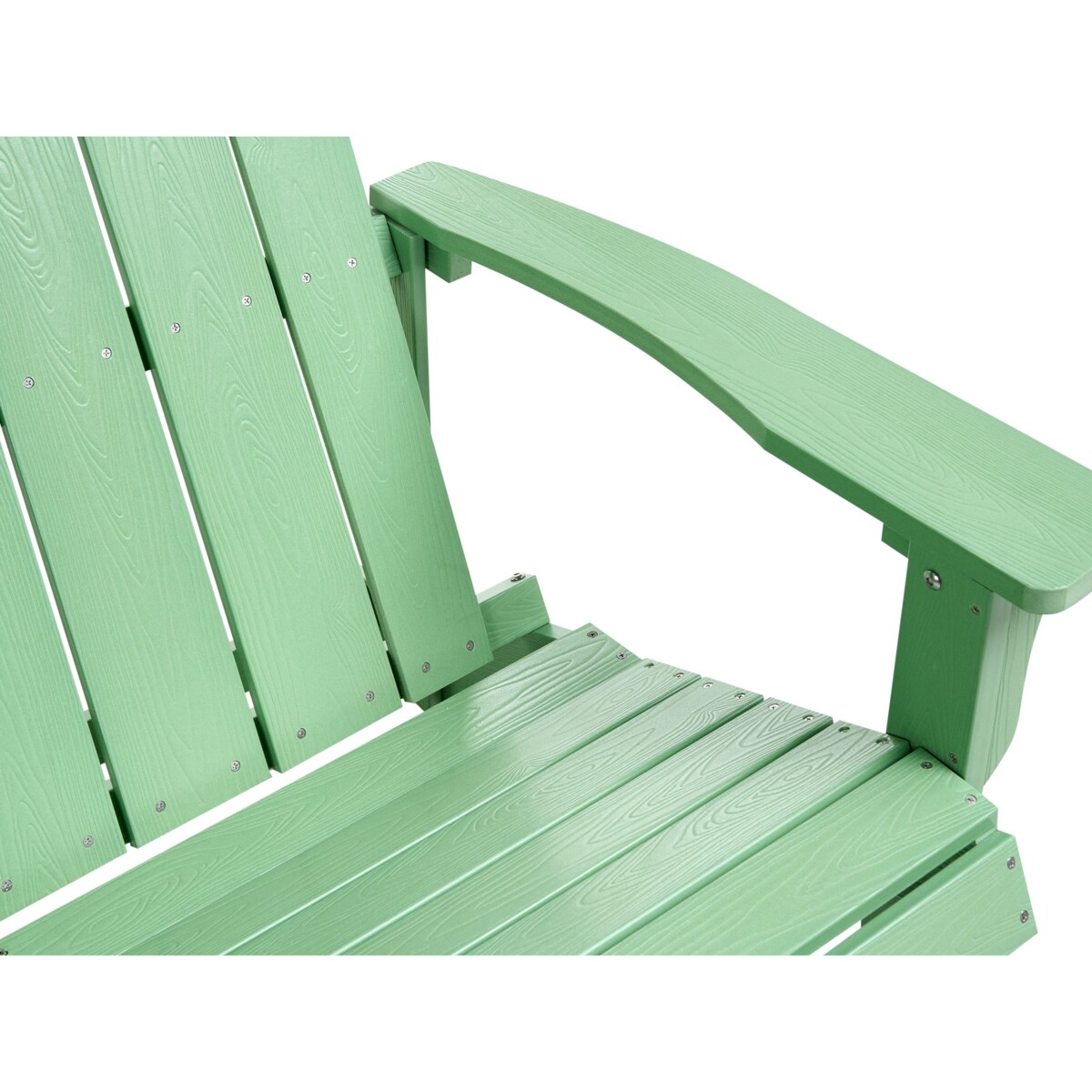 Ławka ogrodowa ADIRONDACK 125 cm Jasnozielony