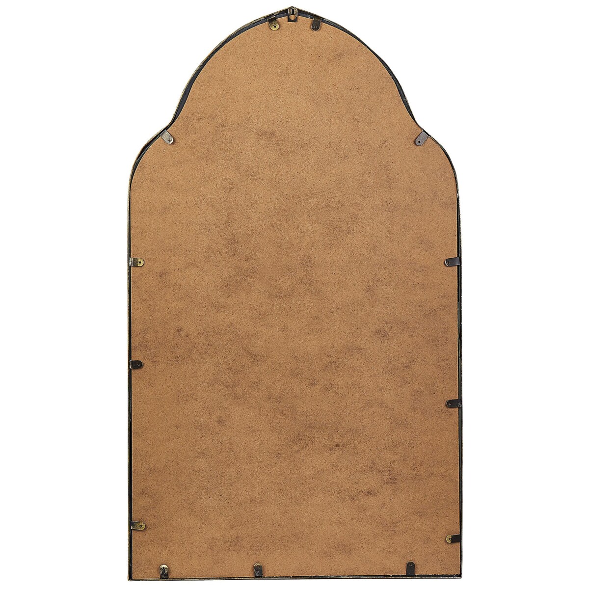 Metalowe lustro ścienne 54 x 100 cm złote ACONCHI