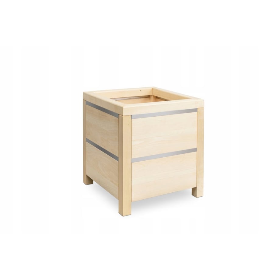 Drewniana donica ogrodowa 46 x 46 x 52 cm