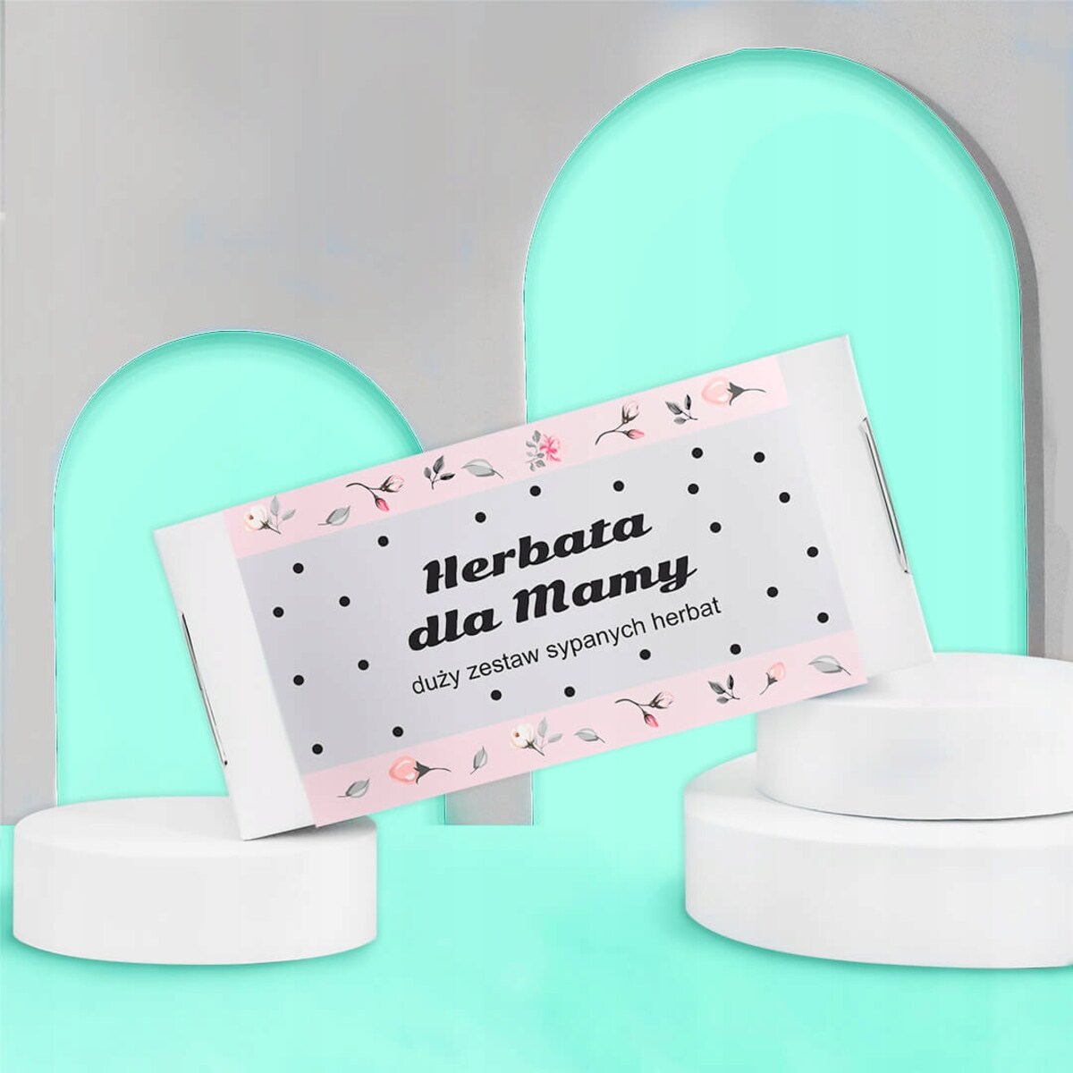 DZIEŃ MAMY PREZENT UPOMINEK DLA MATKI ZESTAW 20 RÓŻNYCH HERBAT SYPANYCH