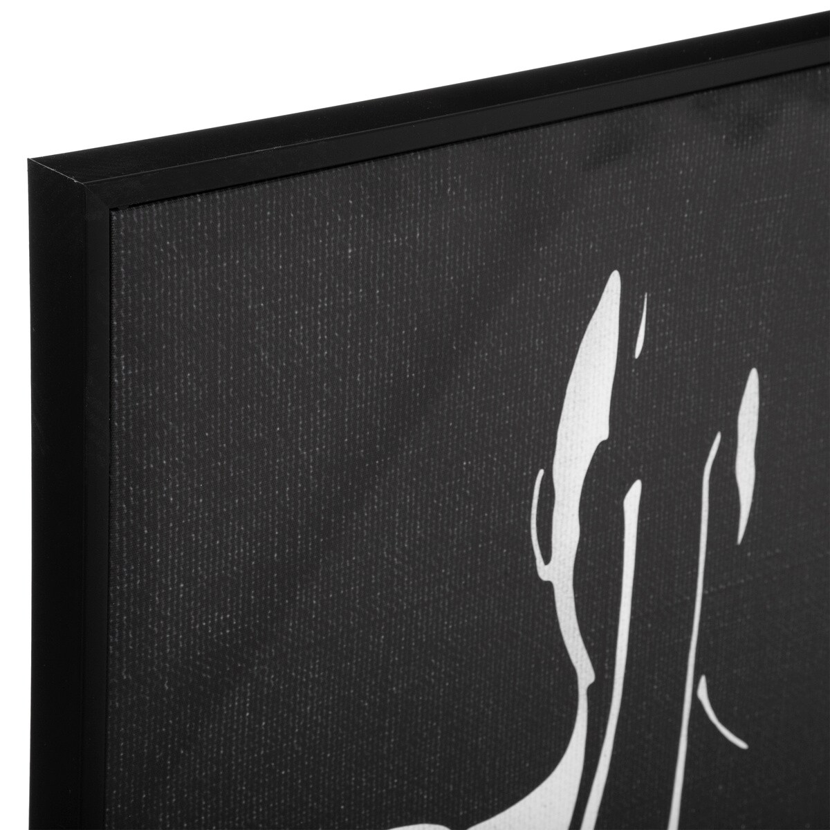 Plakat w ramie, kobieca sylwetka, 60 x 90 cm