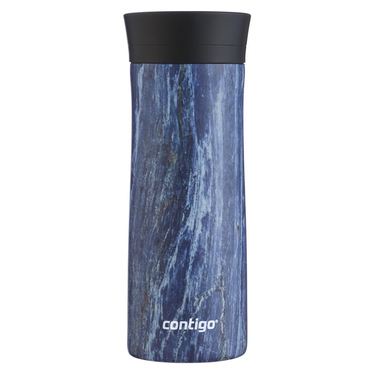 Zestaw kubków termicznych Contigo Pinnacle Couture 420ml - Blue Slate + Blonde Wood