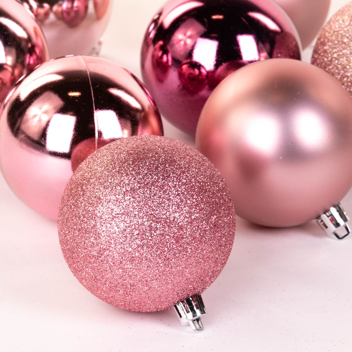 Bombki na choinkę z tworzywa sztucznego 8 szt., Ø 7cm