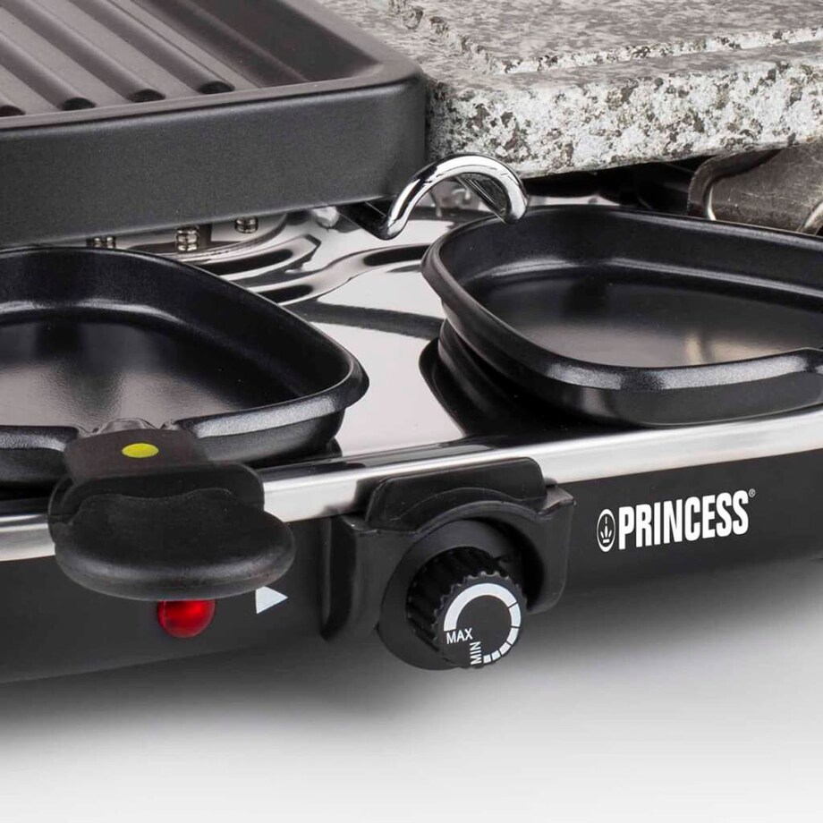 Princess Okrągły grill raclette z 8 patelniami, 1200 W, 162710