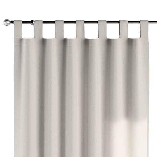 Zasłona na szelkach 1 szt. 130x245 melanż szaro-beżowy