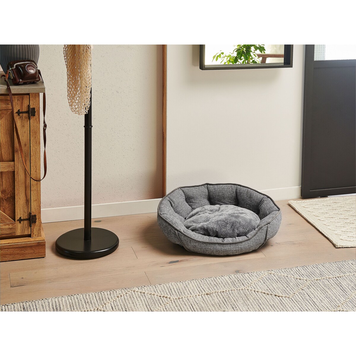 Legowisko 60 x 50 cm szare CANDIR