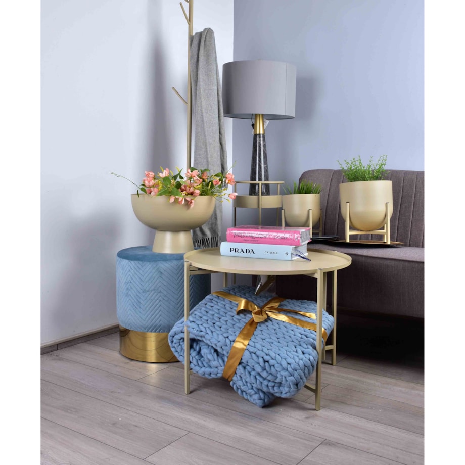 SWEN BEIGE Komplet 2 osłonek 24xh26cm/18.5xh21cm