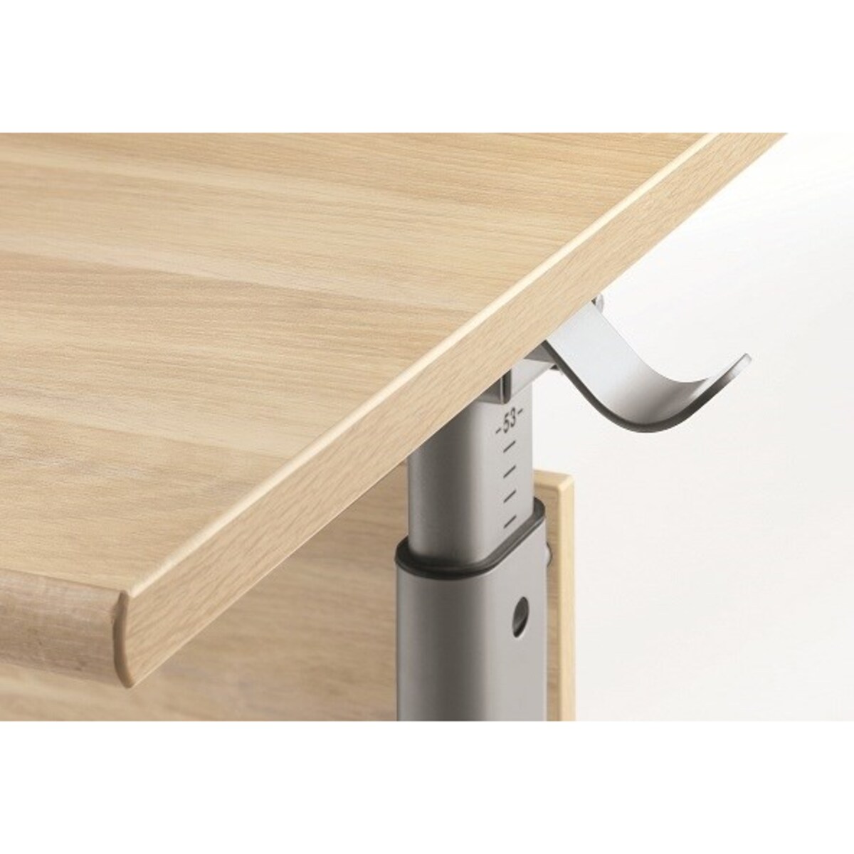 Regulowane biurko 130cm laminat dębowy Marco 2 GT PAIDI