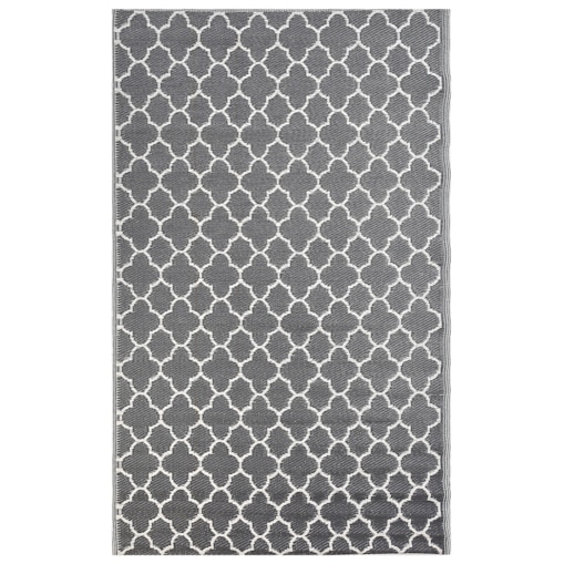 Dywan zewnętrzny 120 x 180 cm szary SURAT