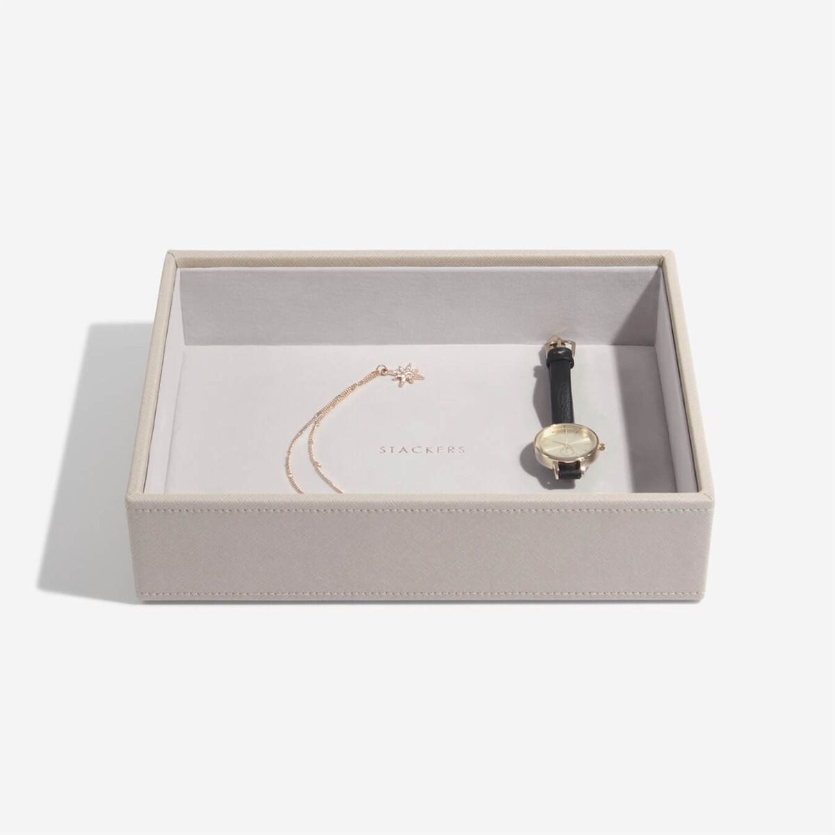 Szkatułka na biżuterię Stackers open classic taupe