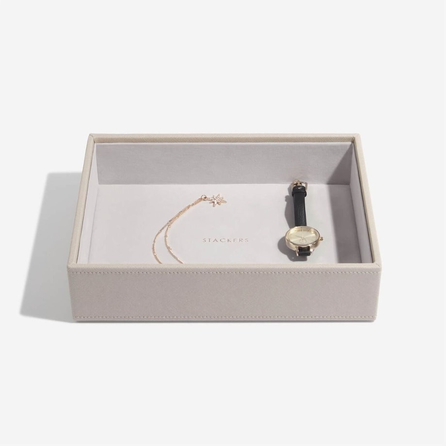 Szkatułka na biżuterię Stackers open classic taupe