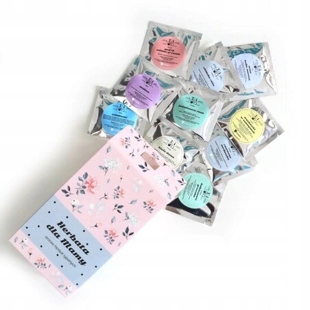 PREZENT NA DZIEŃ MAMY DLA MATKI ZESTAW 10 HERBAT NA PODARUNEK UPOMINEK