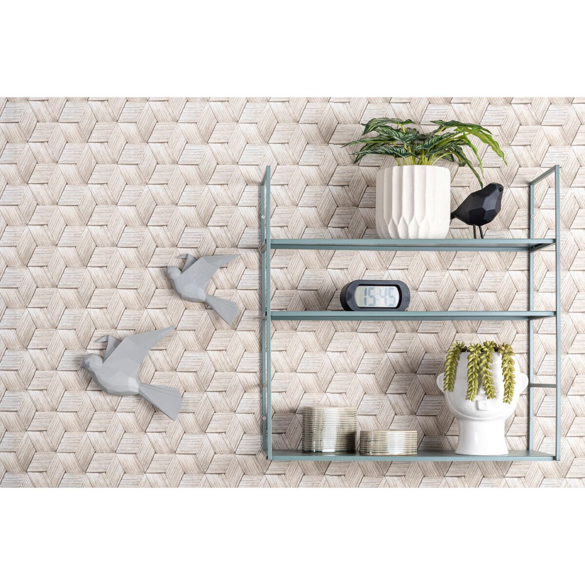 Półka ścienna present time, 60 x 45 x 20 cm