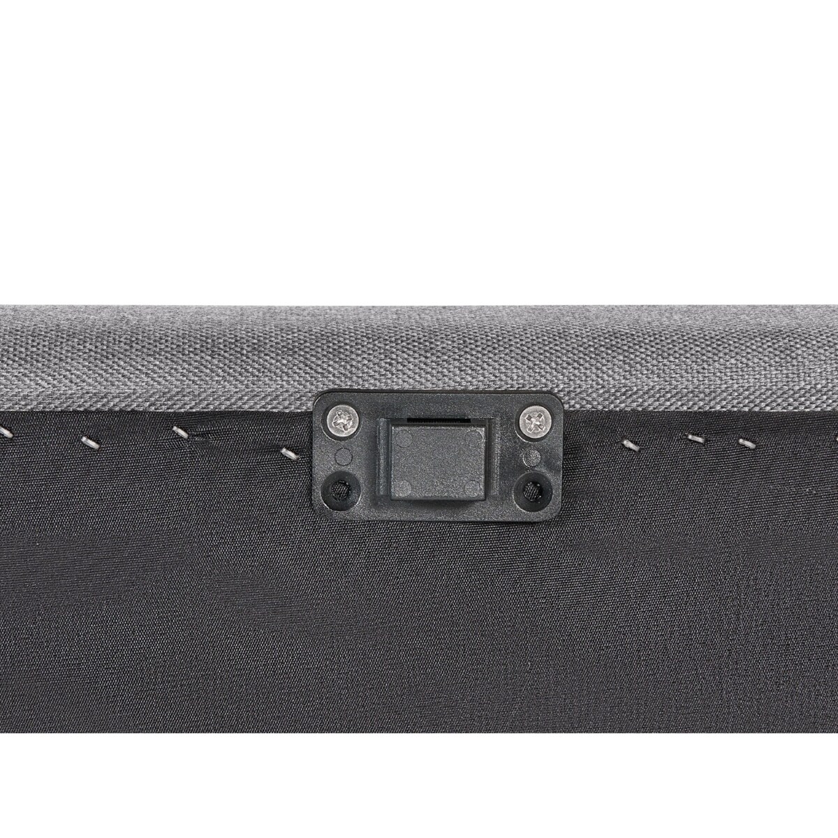 Sofa ogrodowa 3-osobowa prawostronna szara LORETELLO