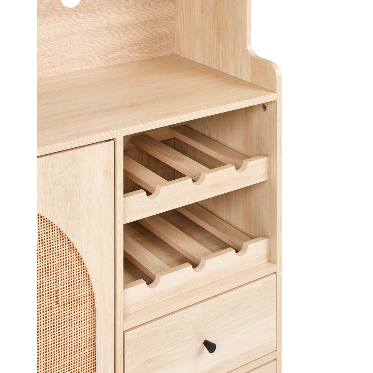 Kredens CAMPBELLTON 120 cm Jasnobrązowy