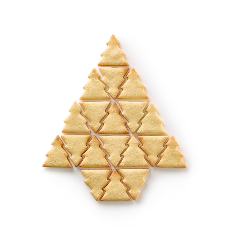 Forma do wykrawania ciastek PUZZLE CHOINKI / Lekue