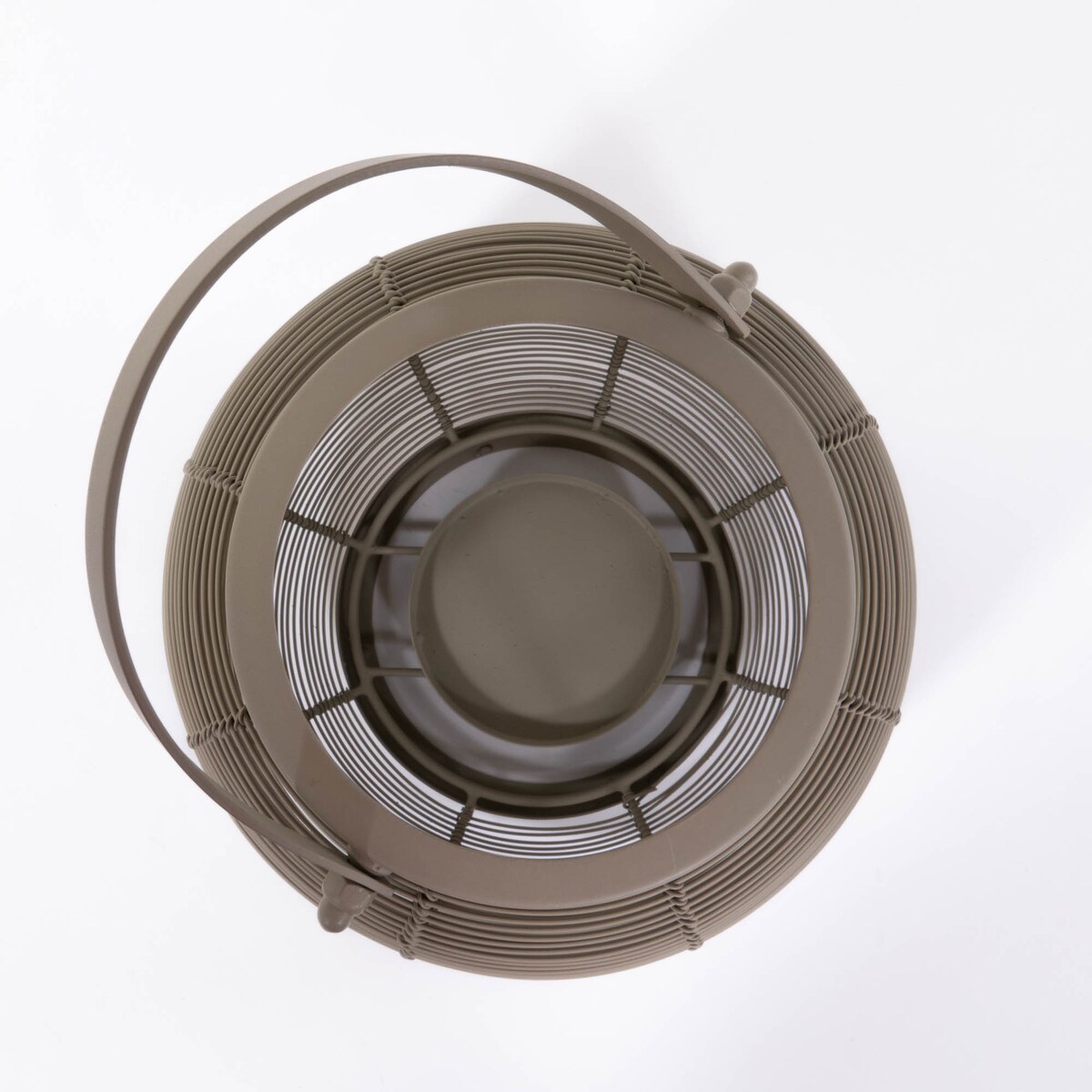 Metalowy lampion na świeczkę, 23 x 28 cm