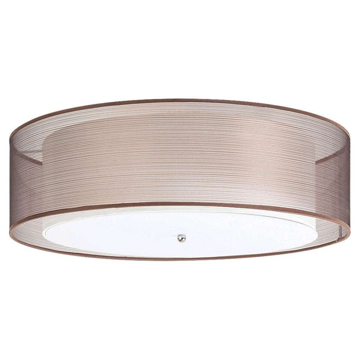 Plafon LAMPA sufitowa ANASTASIA 2634 Rabalux okrągła OPRAWA natynkowa brązowa