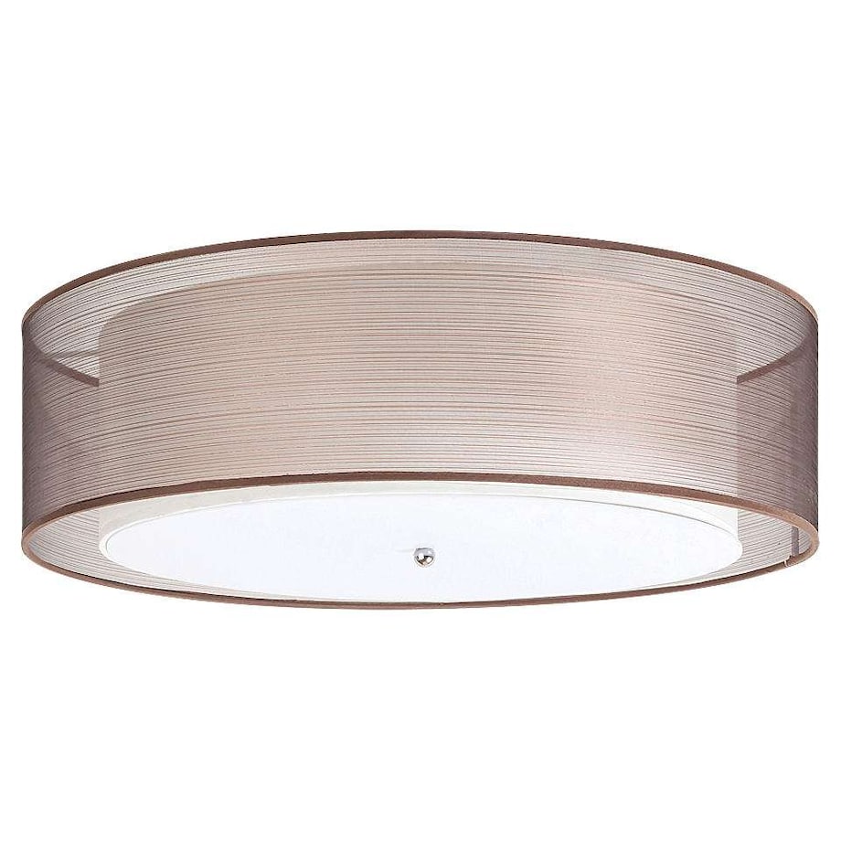 Plafon LAMPA sufitowa ANASTASIA 2634 Rabalux okrągła OPRAWA natynkowa brązowa