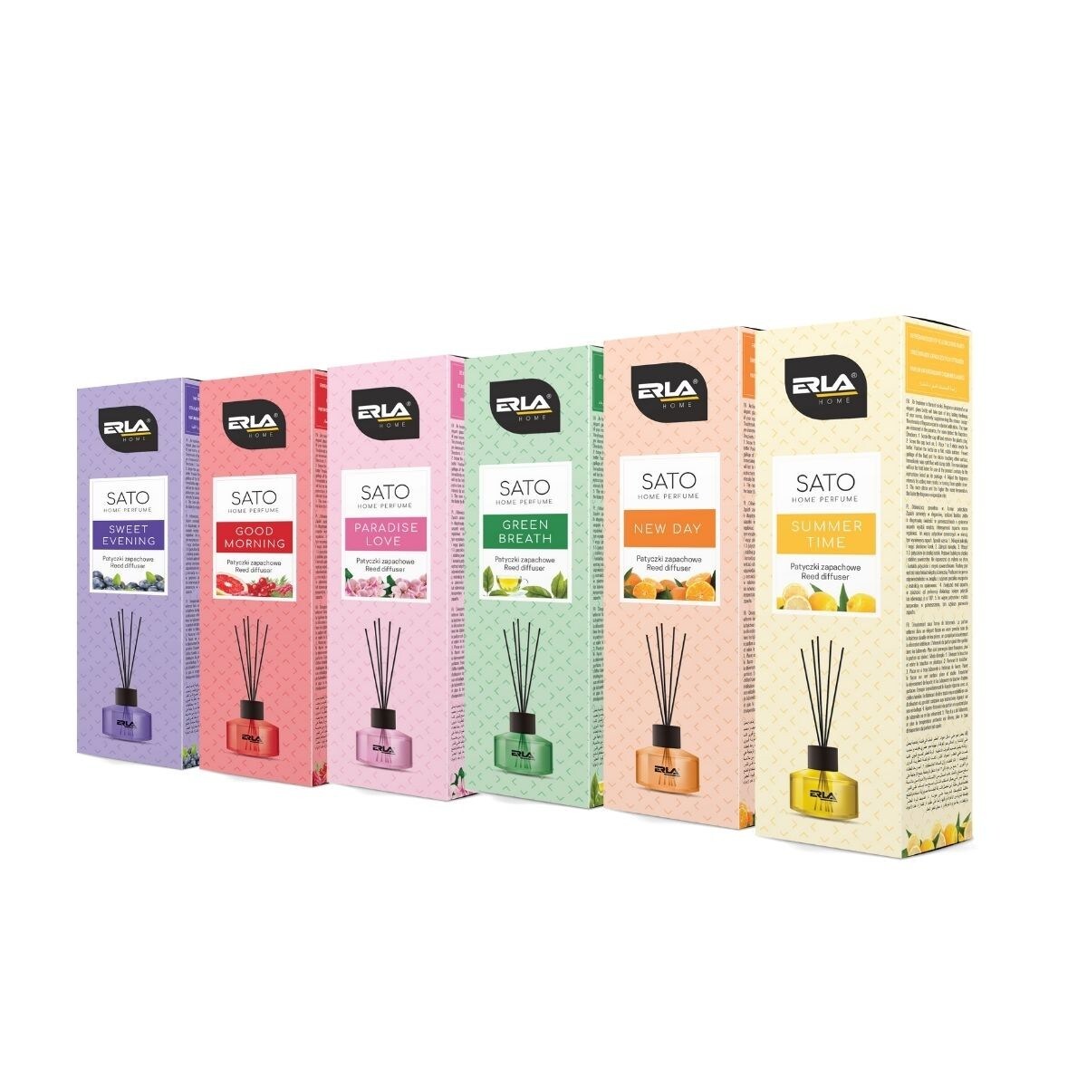 patyczki zapachowe sato mix 6x50ml