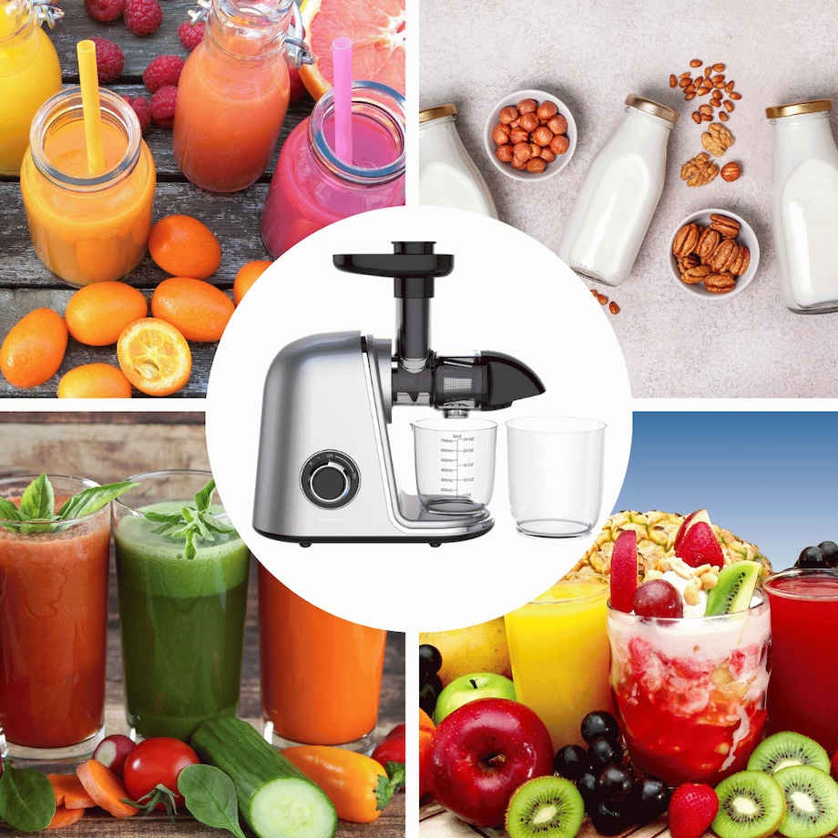 Sokowirówka wolnoobrotowa 150W do owoców i warzyw COLD PRESS KLAUSBERG KB-7868