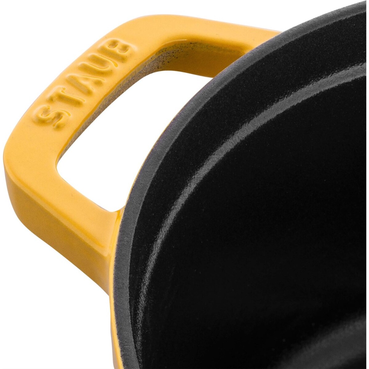 STAUB LA COCOTTE Garnek żeliwny okrągły 3.7 ltr cytrynowy