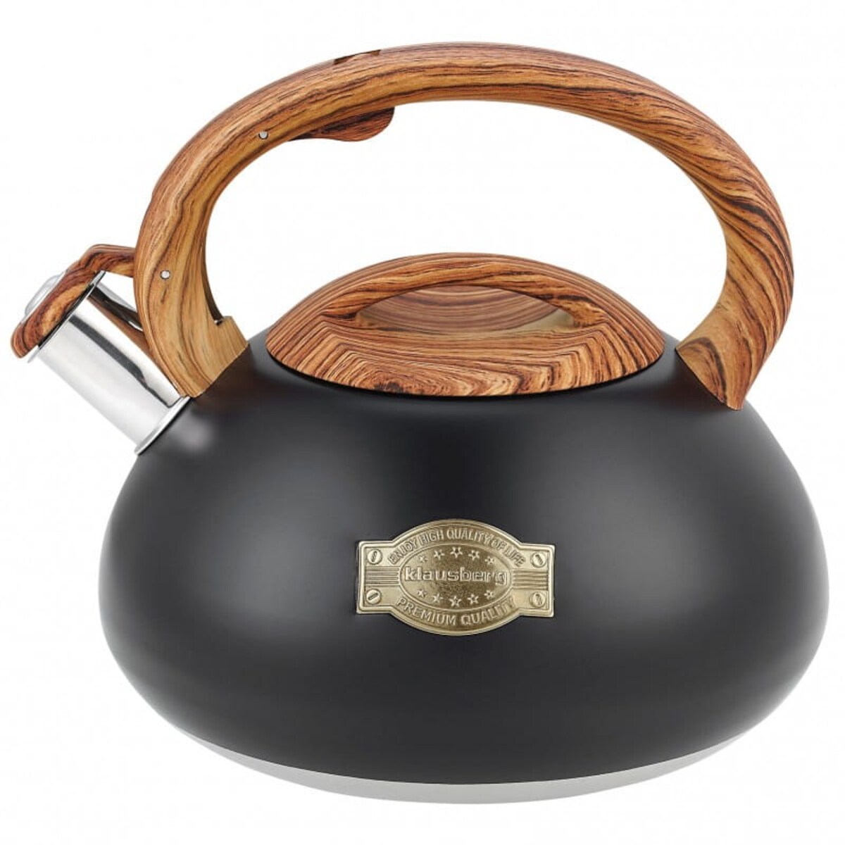 Czajnik stalowy z gwizdkiem 3.0L na gaz indukcję KLAUSBERG KB-7565