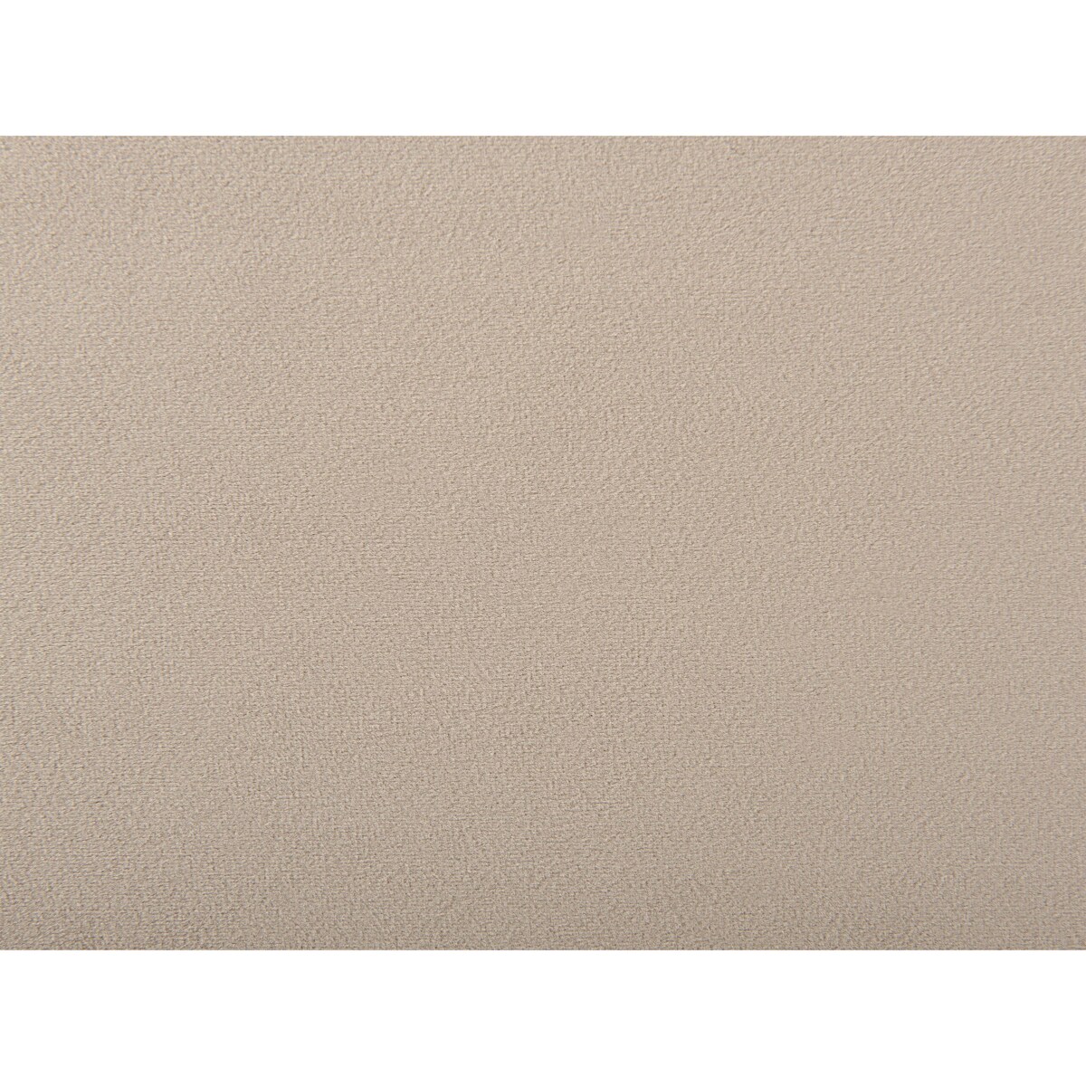 Łóżko welurowe 180 x 200 cm beżowoszare VALOGNES