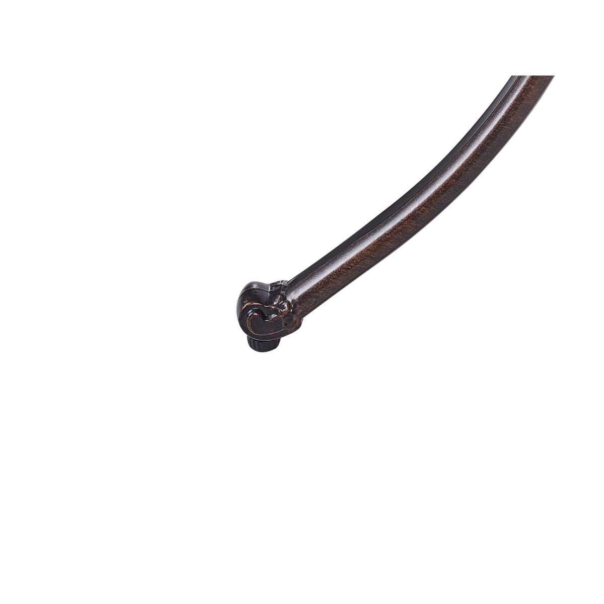 Stół ogrodowy Metal Brązowy ANDALO