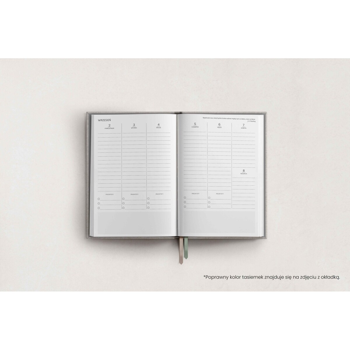 AKADEMICKI PLANNER KSIĄŻKOWY. Floral Vintage